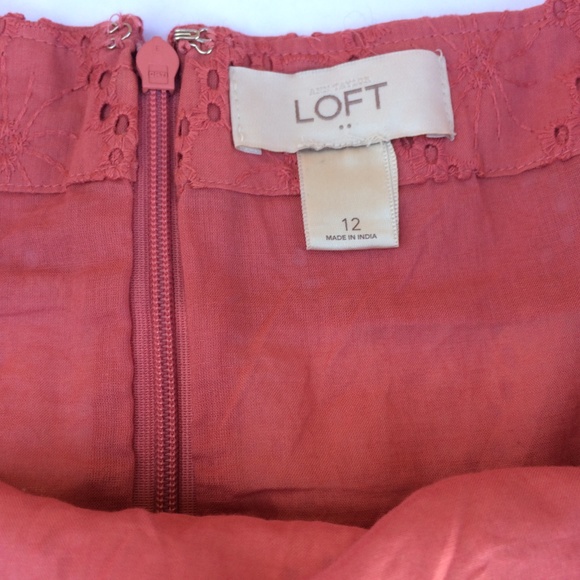 Eylet light pink dress made in Italy